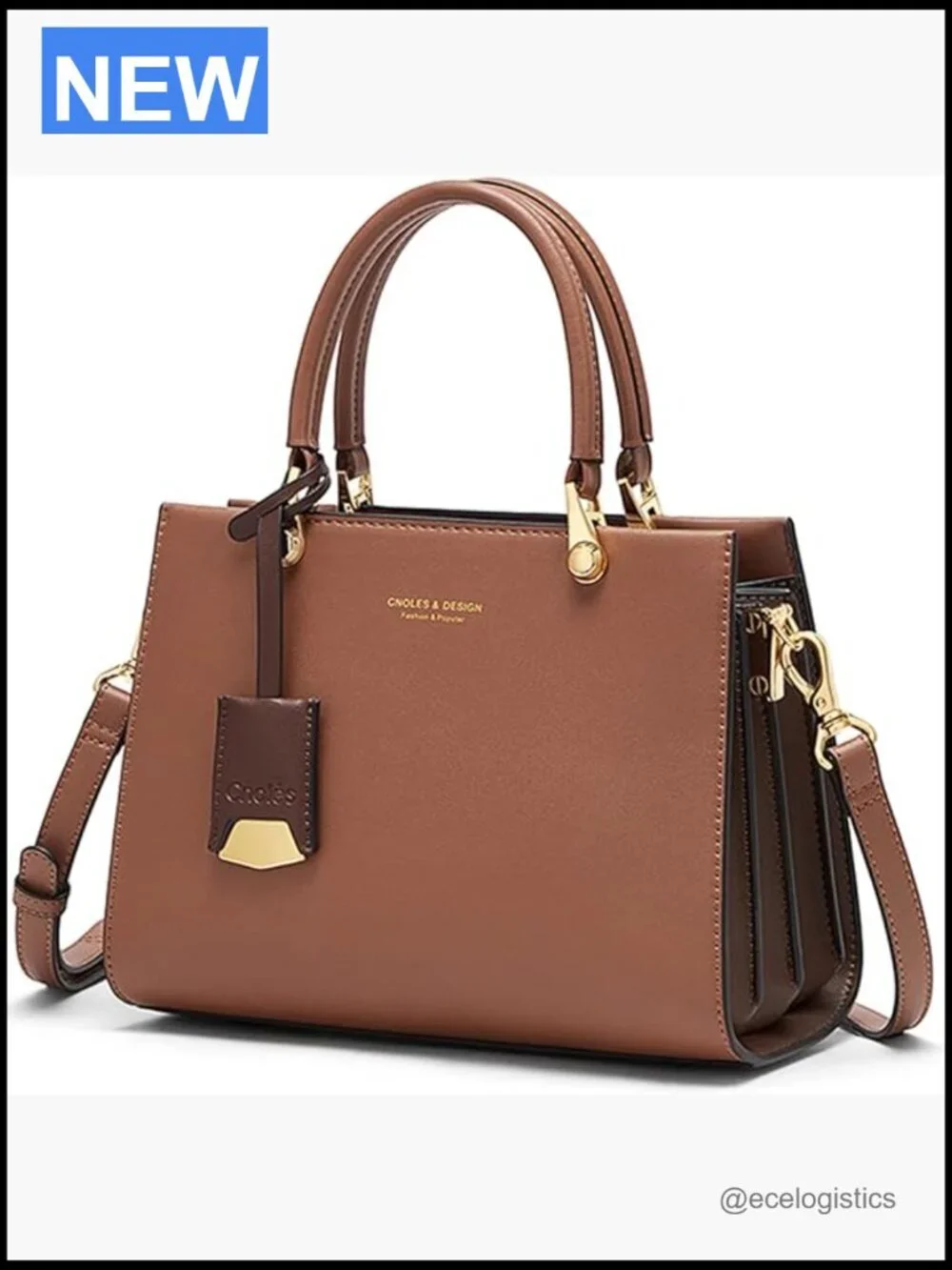 Large Capacity Genuine Leather Tote Satchel Shoulder Bag Handbag Purse